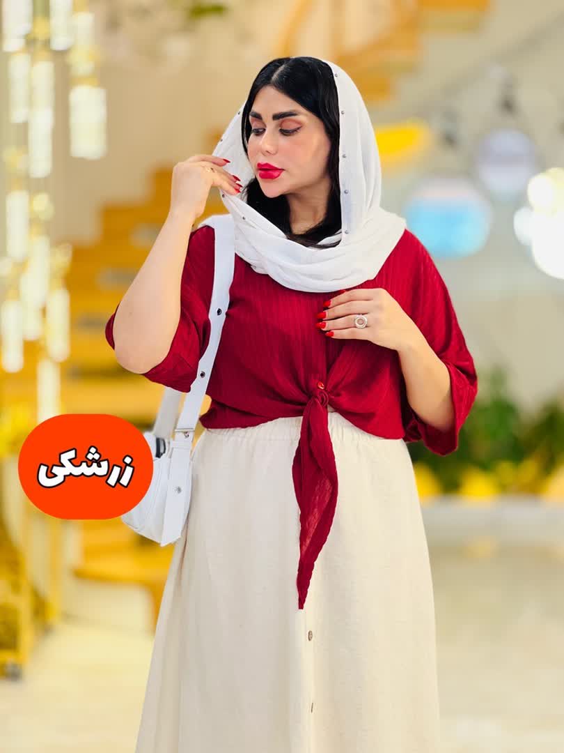 شومیز گره ای سماء 2763
